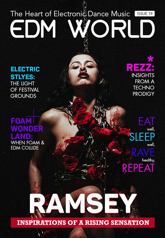 Ramsey EDM World Magazine Cover