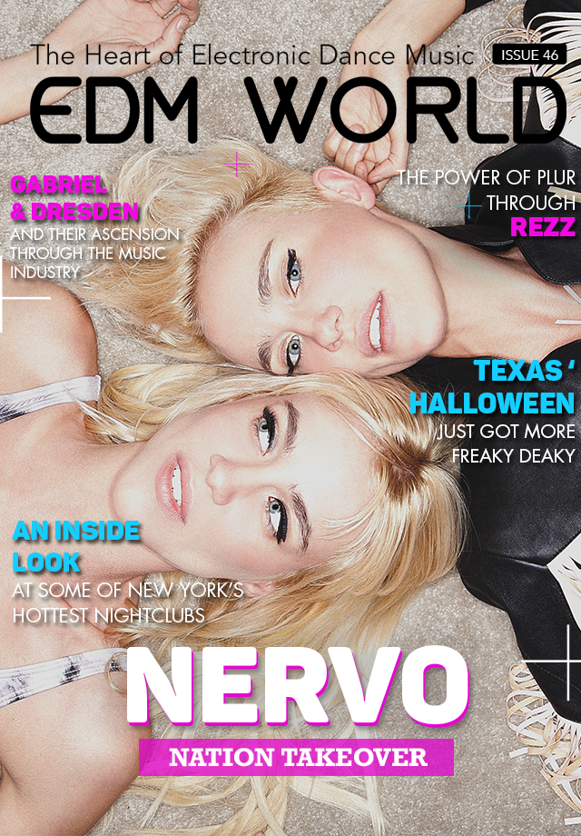 Nervo EDM World Magazine Cover