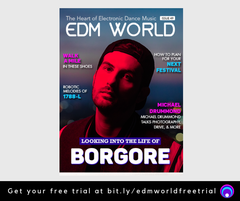 Borgore EDM World Magazine Cover