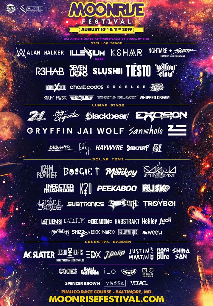 Moonrise Festival 2019 Lineup