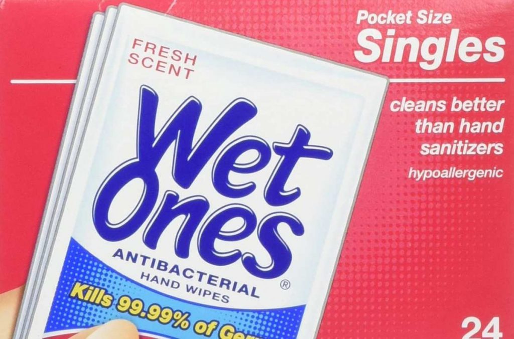 Wet Ones - Top Hygiene Products for a Show or Festival